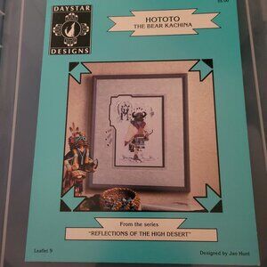 Daystar Designs Bear Kachina Cross Stitch Pattern